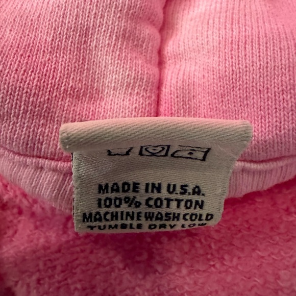 Sporty & Rich Pink Tie Dye Hoodie Size Small - Picture 9 of 10